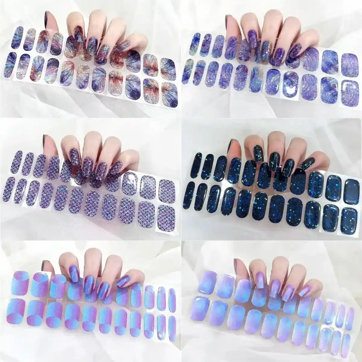 PEGATINAS DE UÑAS DE GEL SET 22 UNID_1