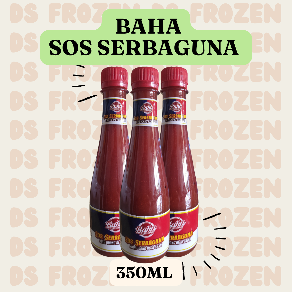 SOS BAHA KUIH UDANG SERBAGUNA 350GM_0