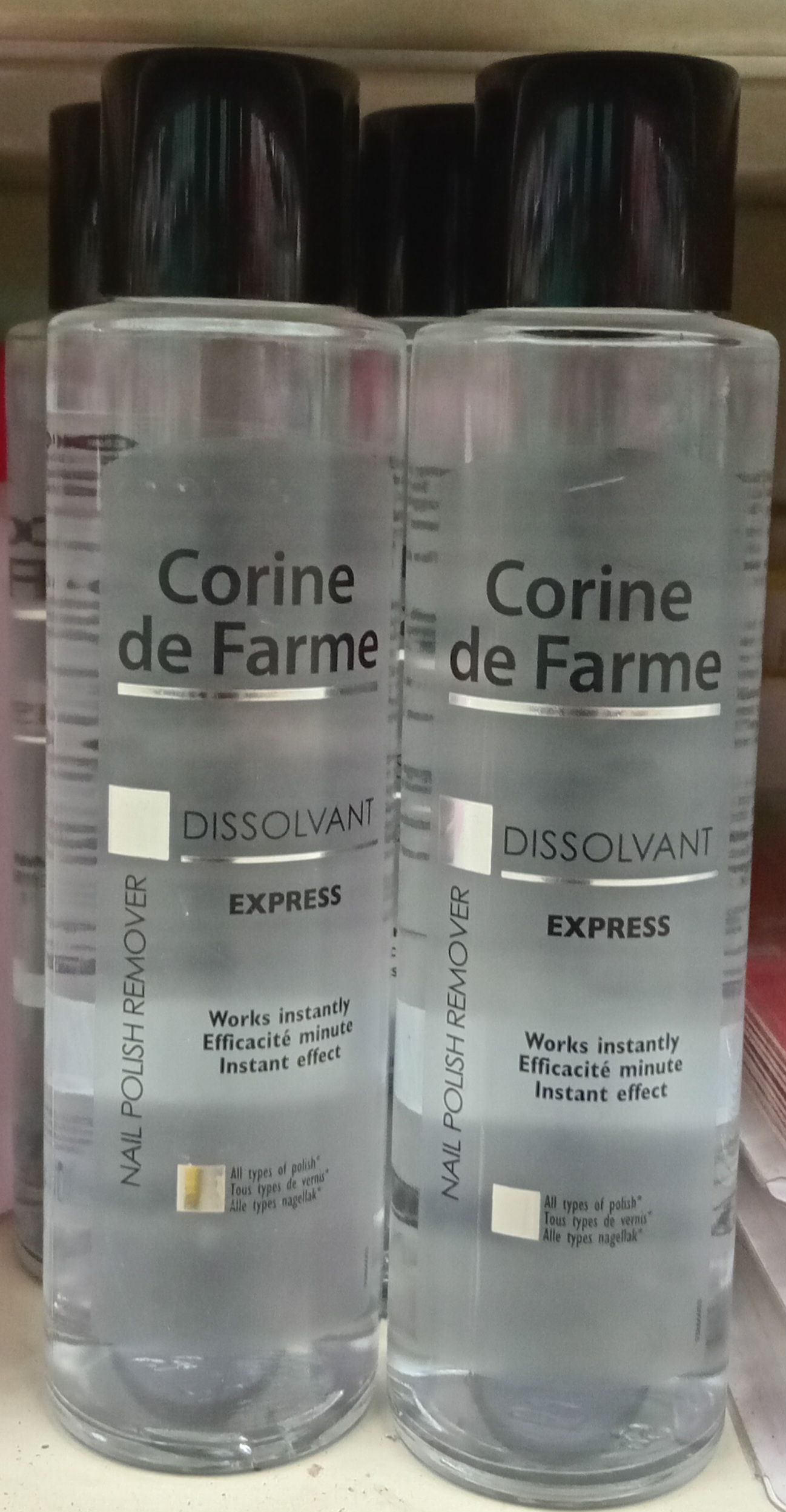 Corine De Farme  Dissolvant express 200ml_1