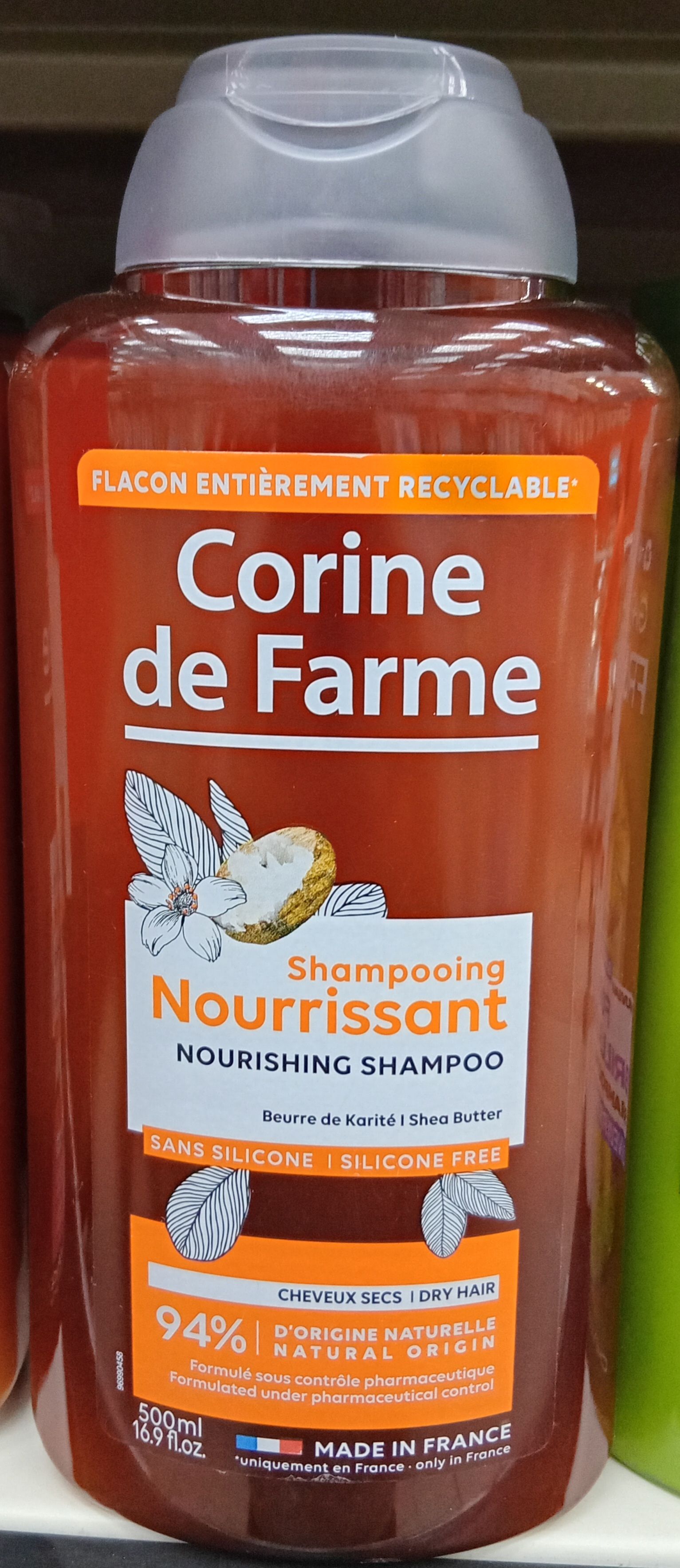 Corine De farme Shamp. Karite Nourris. 500ml_1