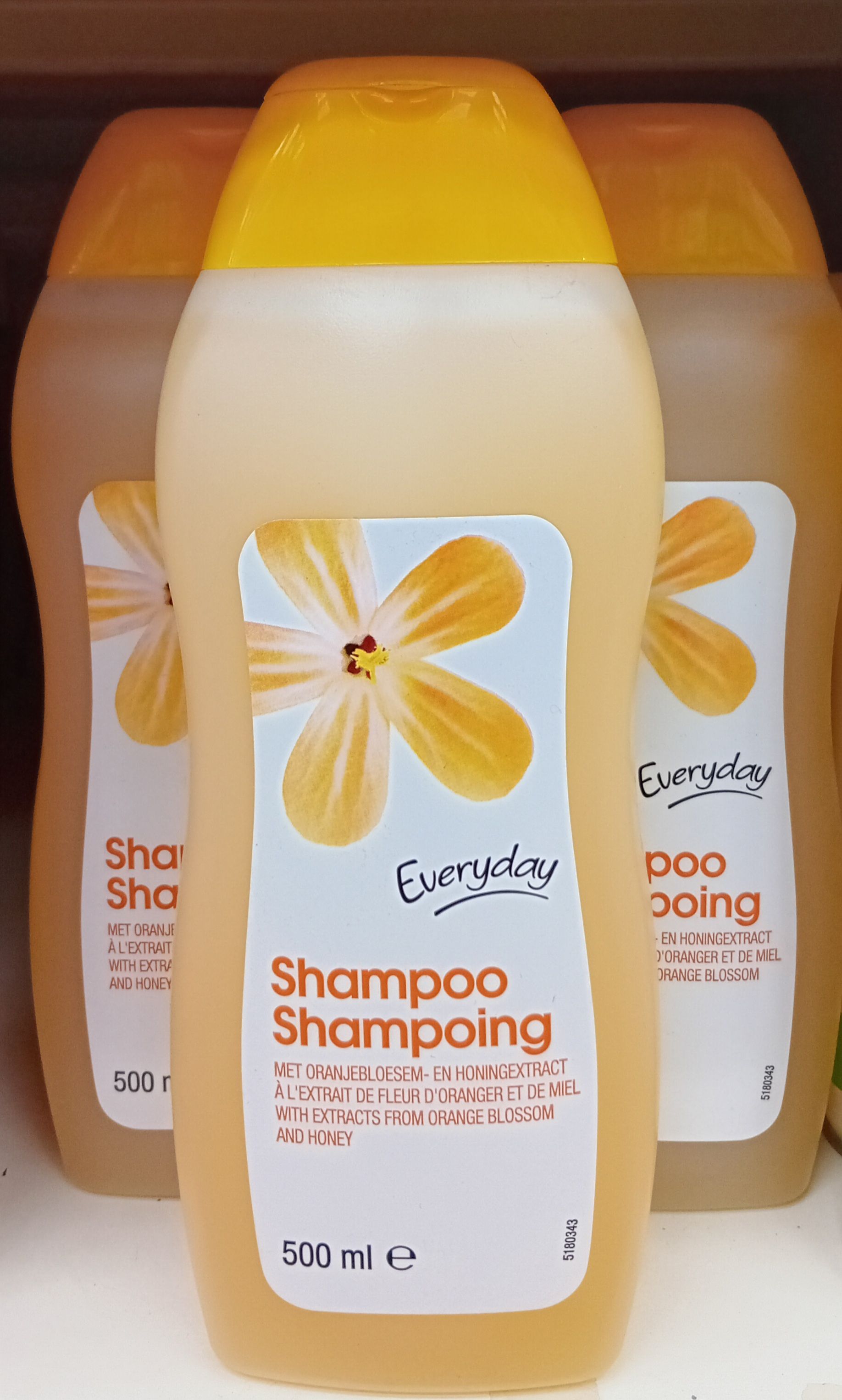 Everyd Shampoo Orange/Honey 500ml_0
