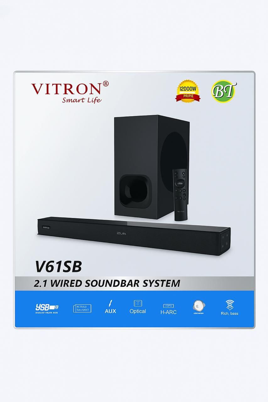 VITRON V661SB WIRED SOUNDBAR SYSTEM_0