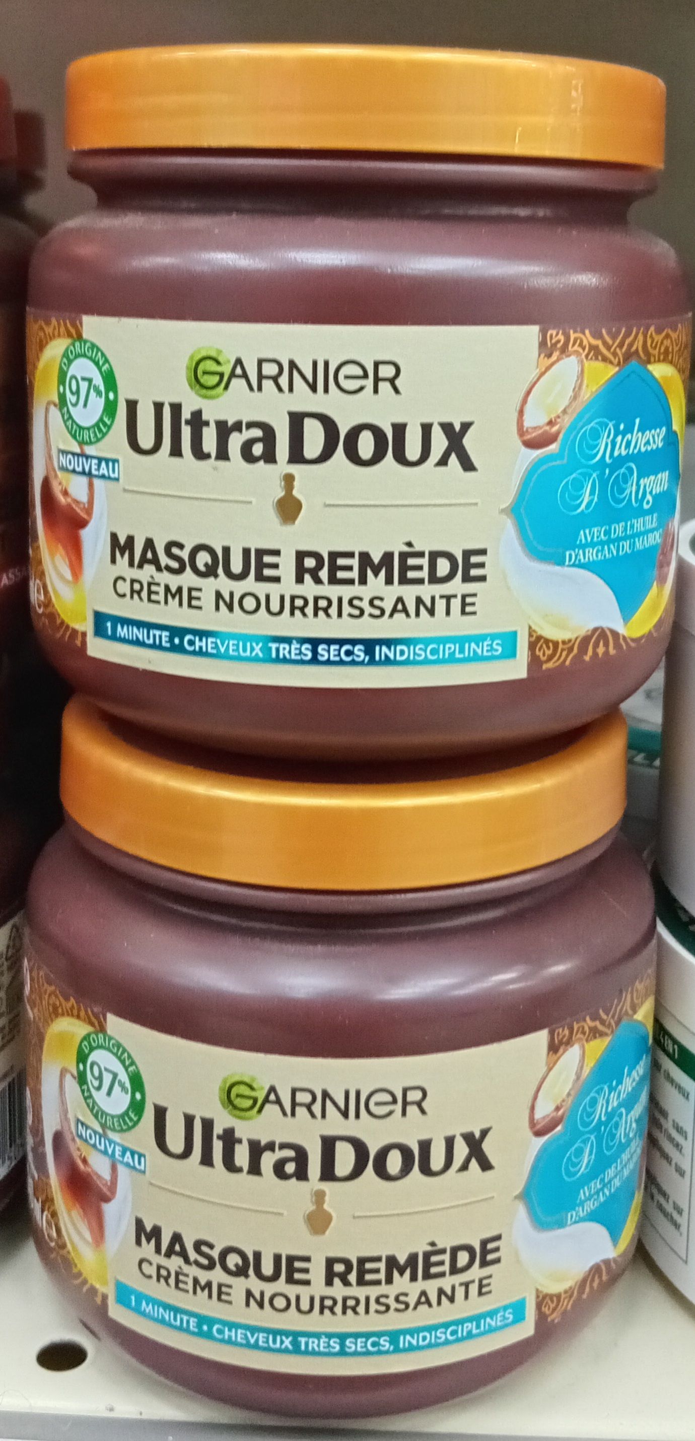 Garnier Ultra Doux Masque Remede D'Argan 340ml_0