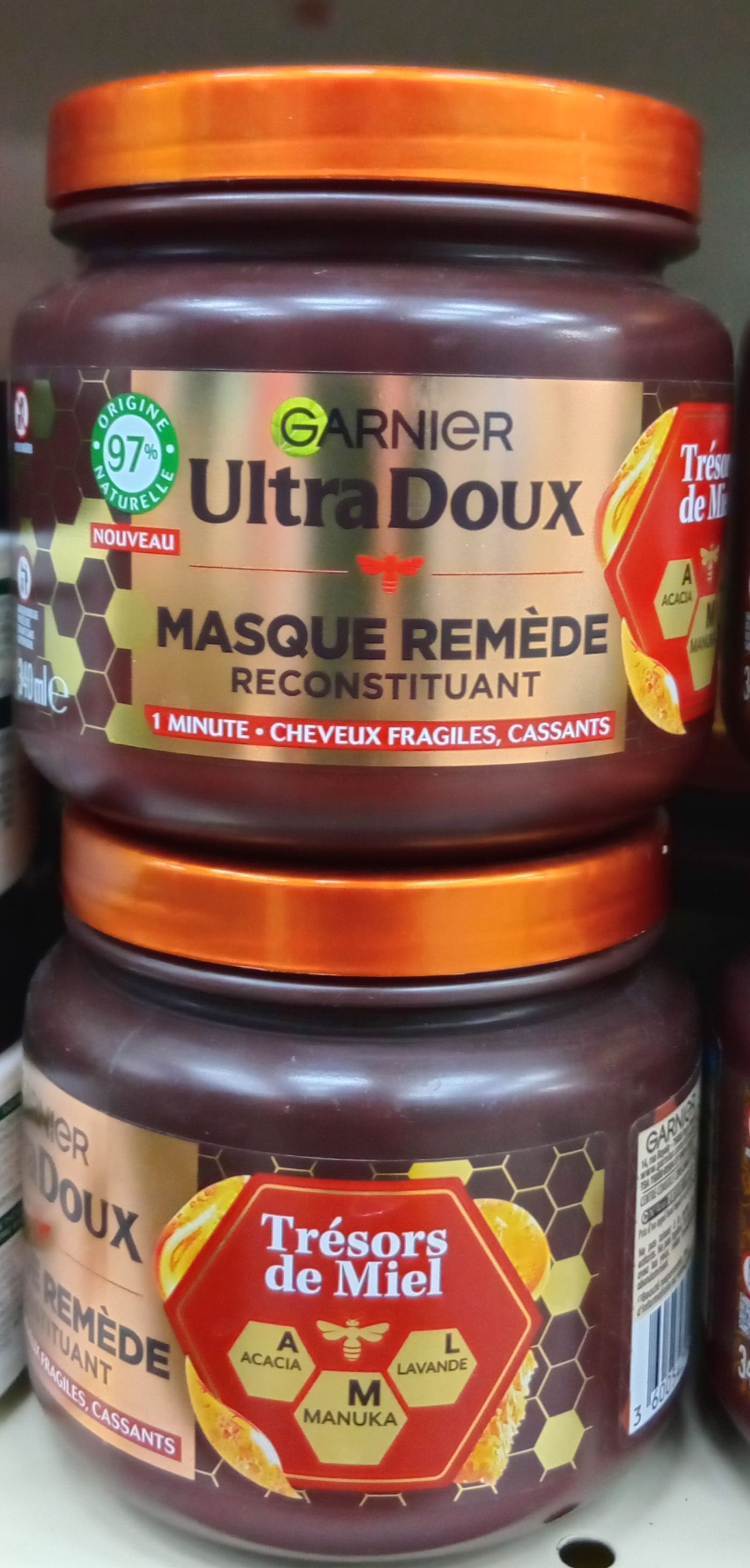 Garnier Ultra Doux Masque Tresors De Miel 340ml_0