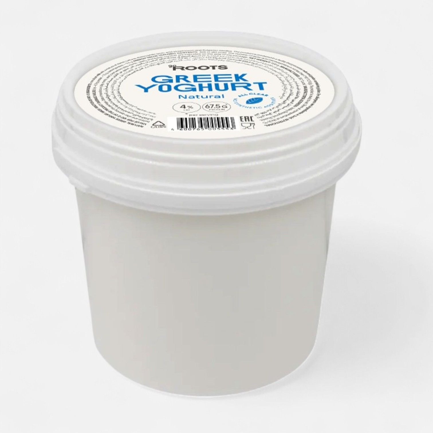 Roots Natural Greek Yogurt 900g_0