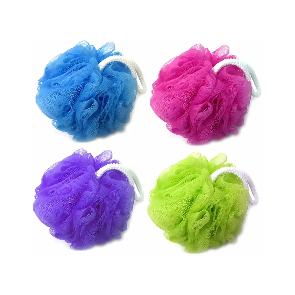 ESPONJAS PARA DUCHA EXFOLIACION SET DE 4_1