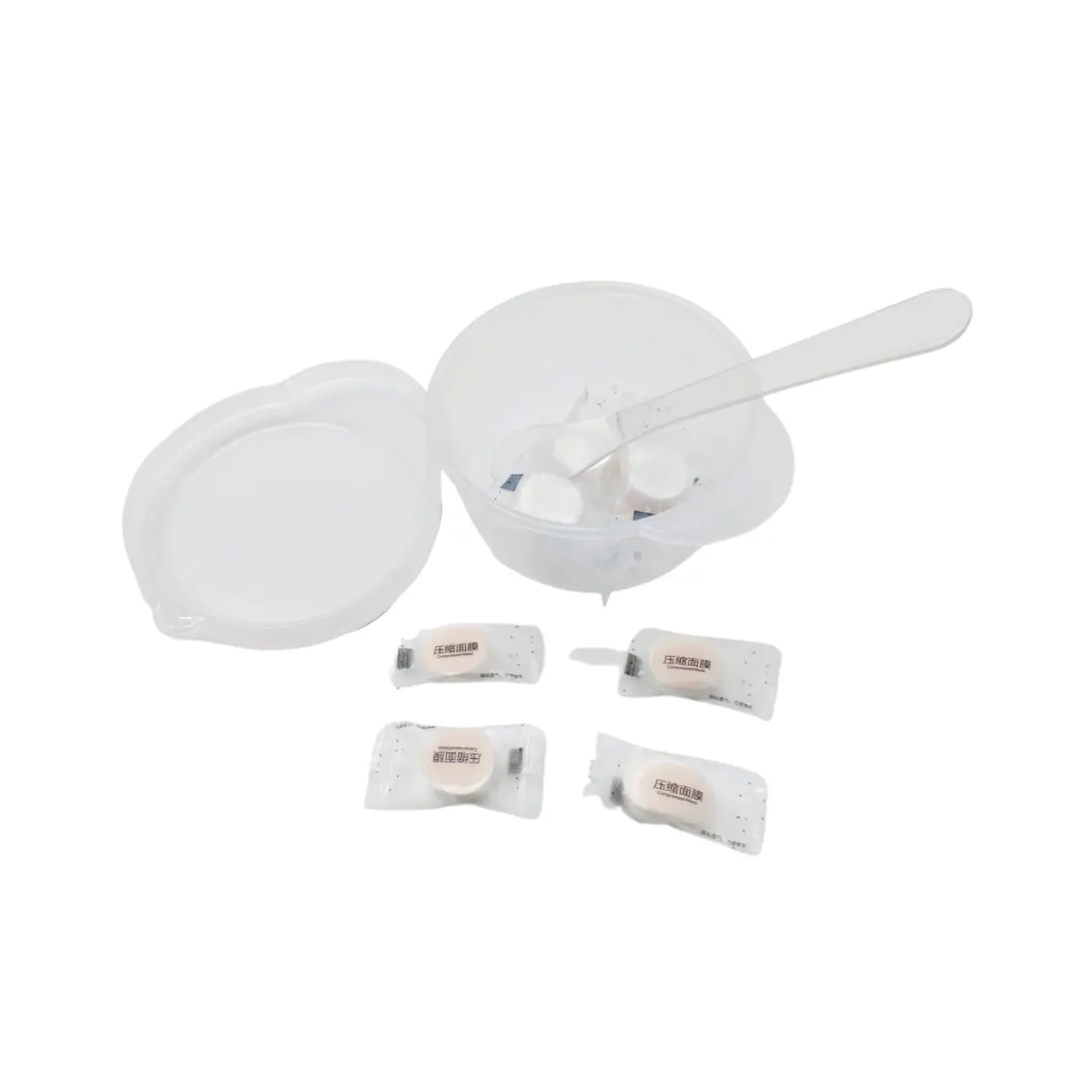 ENVASE CON MASCARAS FACIALES SET 2+10 UNID MALIAN_1