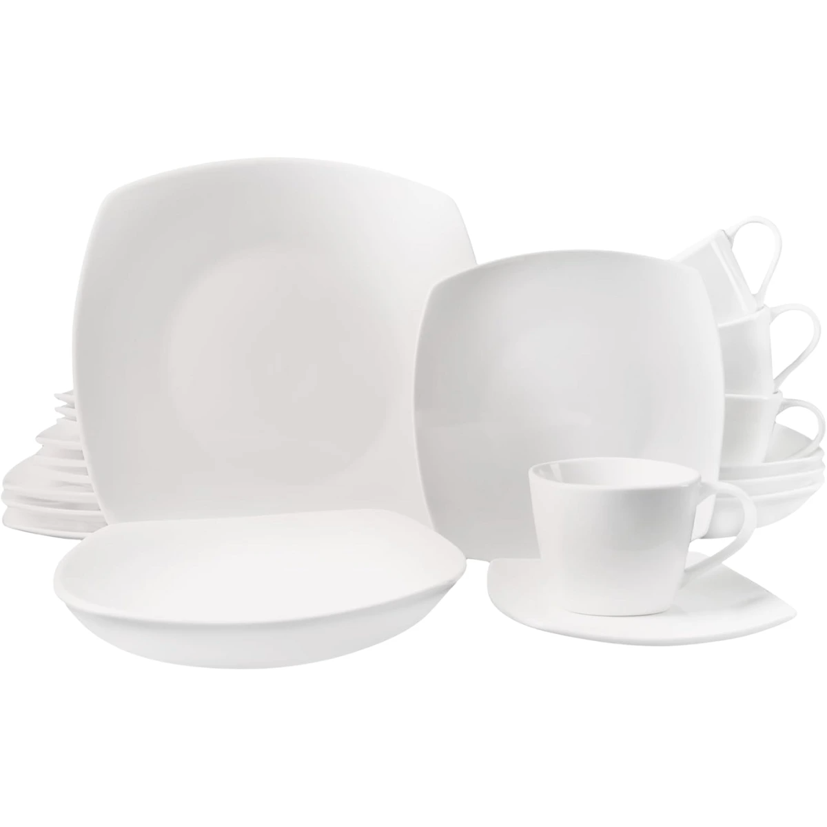 VAJILLA DE 20 PIEZAS DINNER SET BLANCO_0