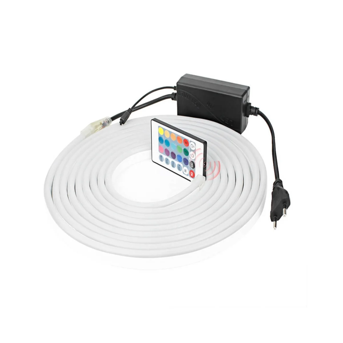 TIRA DE NEON *RGB* WIFI Y APP 5 MTR CON ADAPTADOR_0