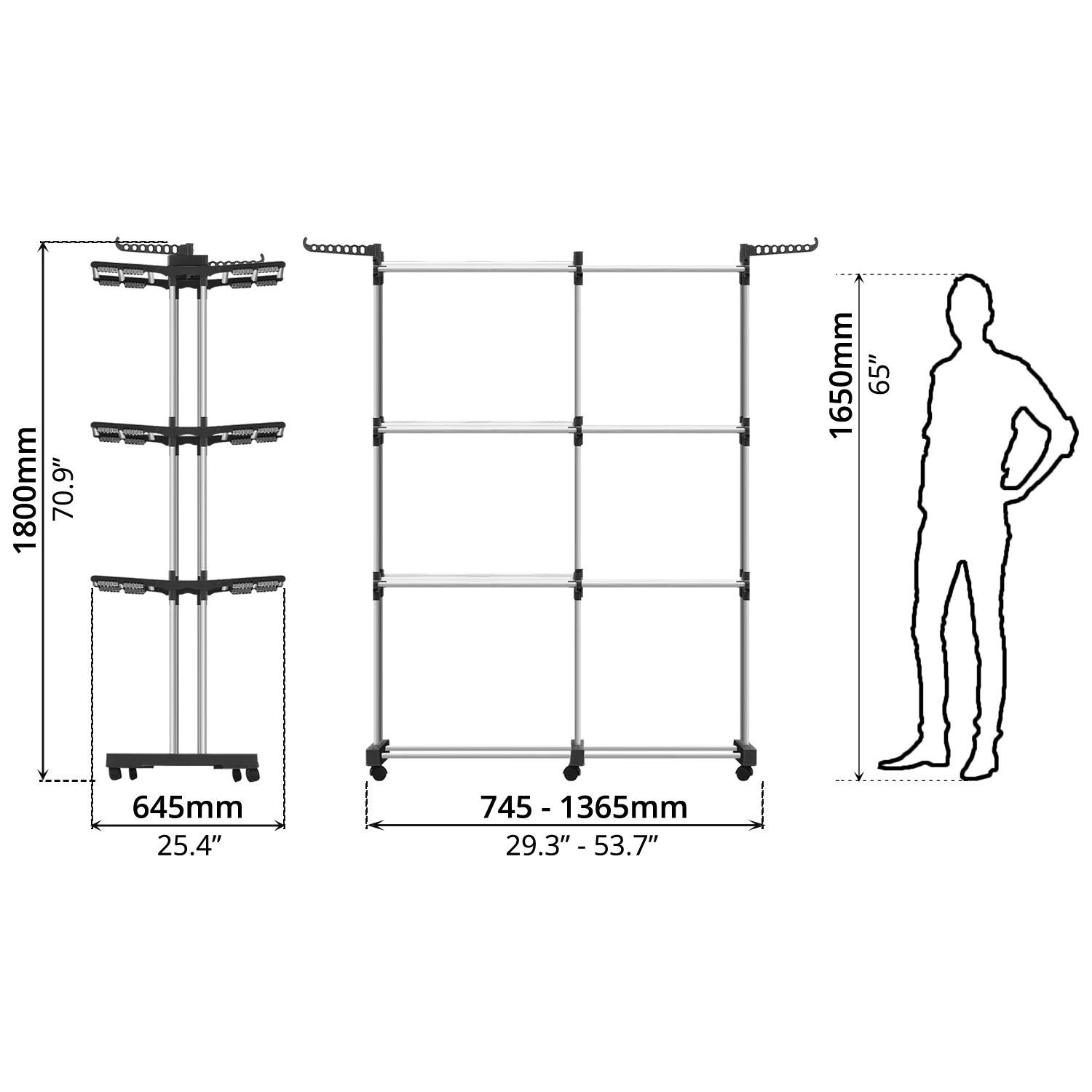 A-VALUE Clothes Drying Rack_6