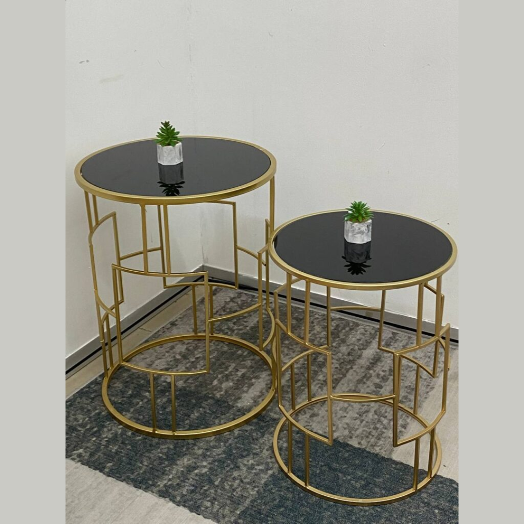 SIDE TABLE B023 - BLACK TOP (MEJA SISI)_2
