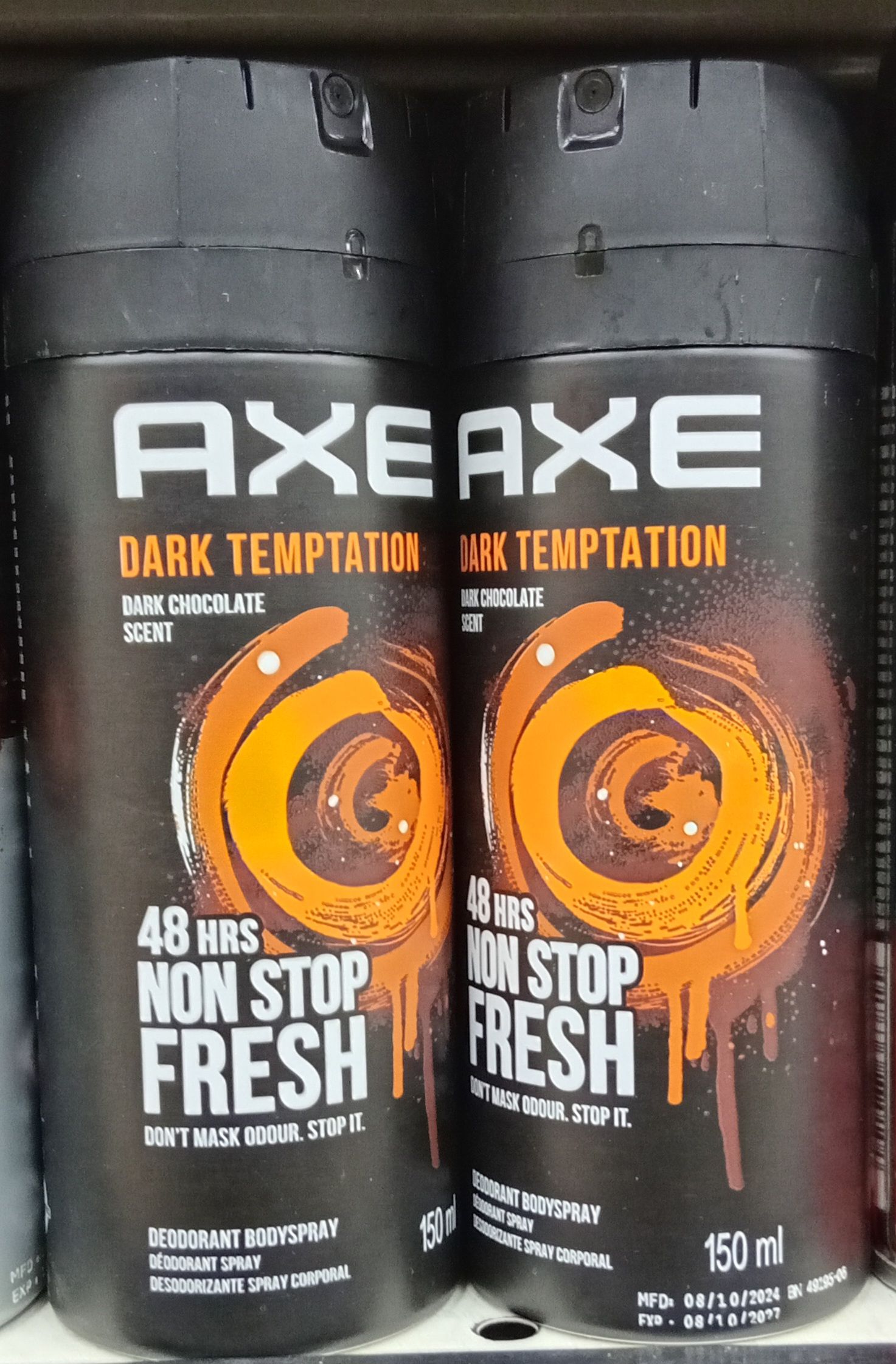 Axe Deo Body Spary Dark Temptation  150ml_1