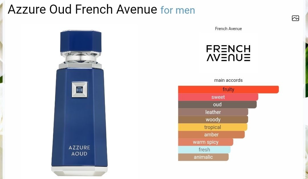 Azzure oud - French avenue - 10ML_1