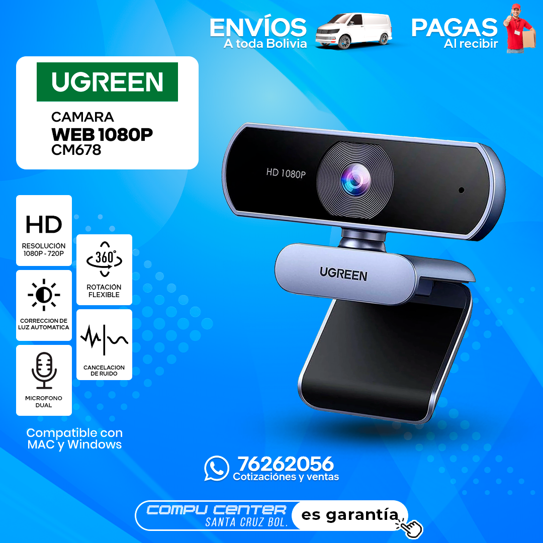 UGREEN CM678 / 1080P HD / WINDOWS - MAC / USB_0