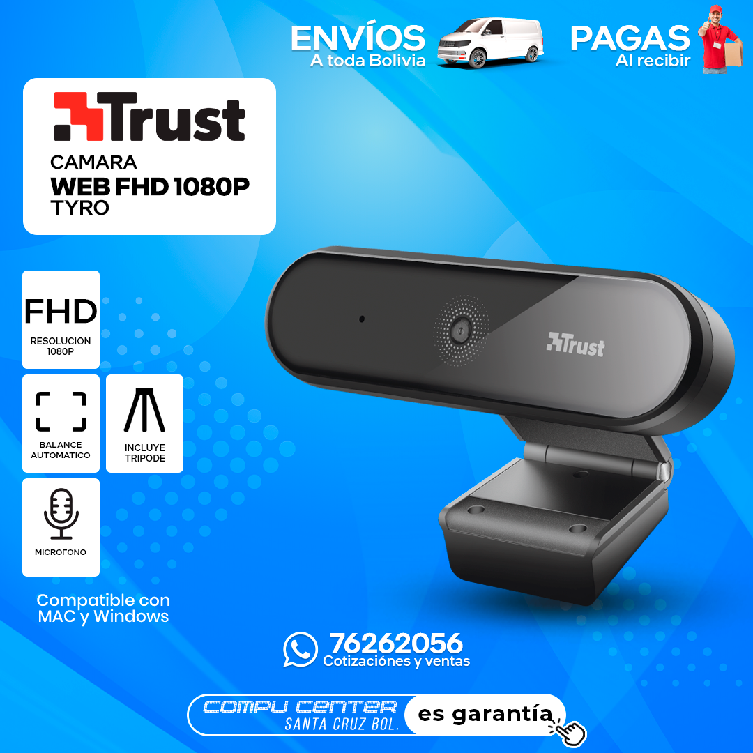 TRUST TYRO / 1080P FHD / WINDOWS - MAC / USB_0