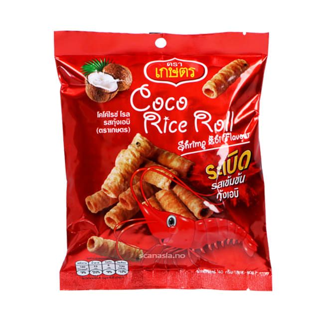 Kaset Coco Roll Shrimp Flavour 40gm_0