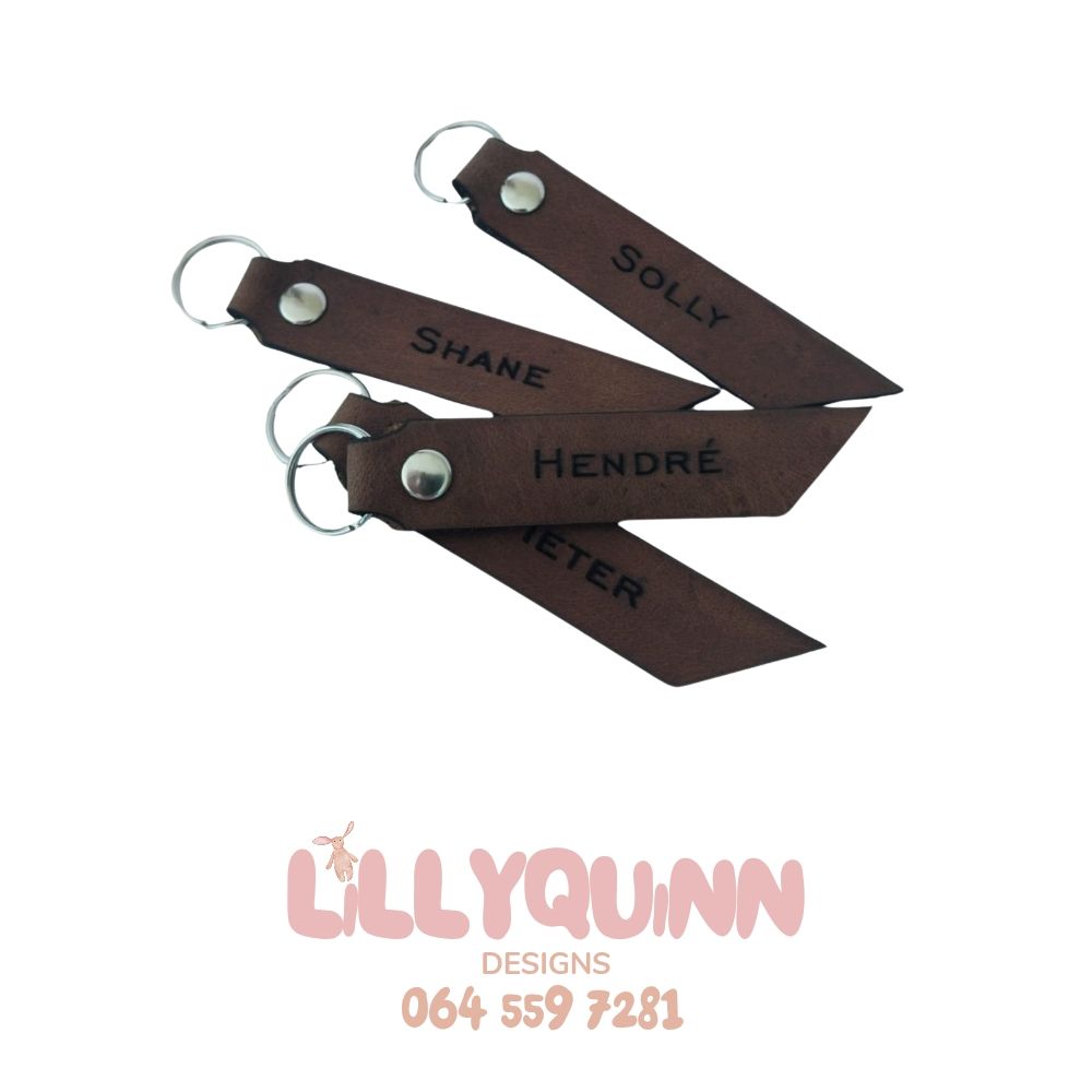 Genuine leather keyring_0