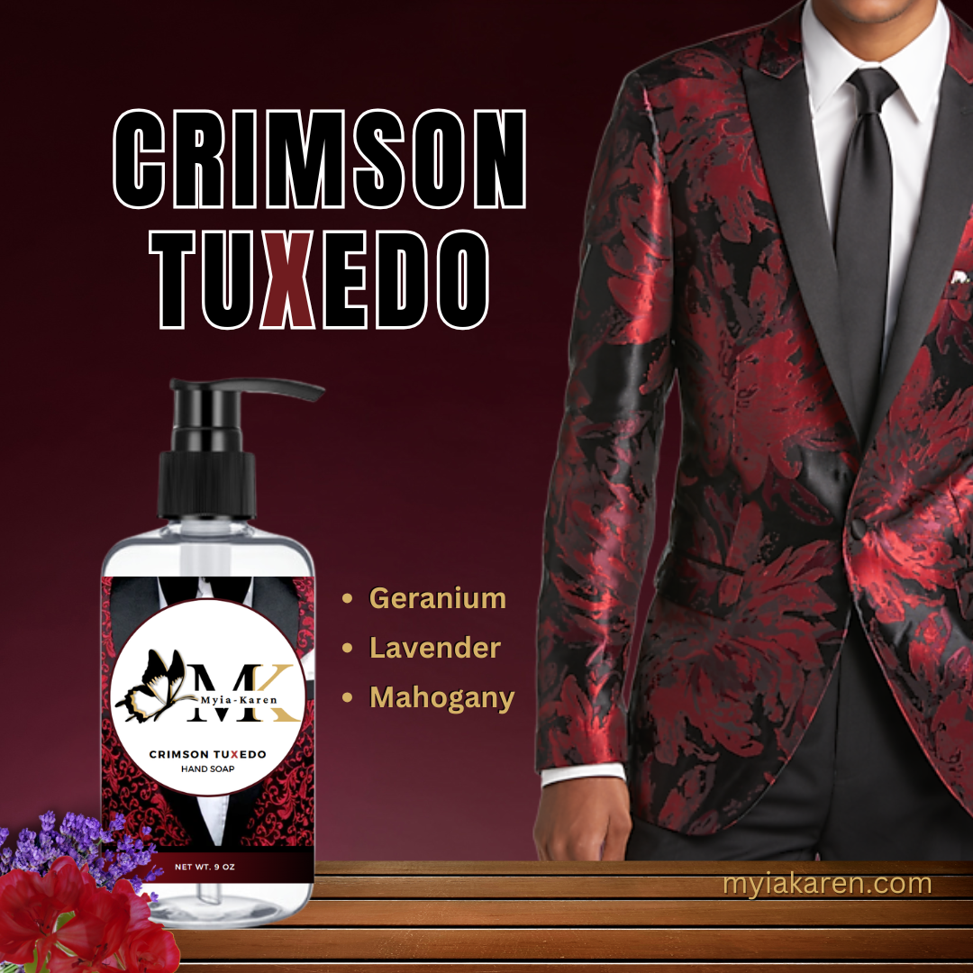 Crimson Tuxedo Hand Soap_0