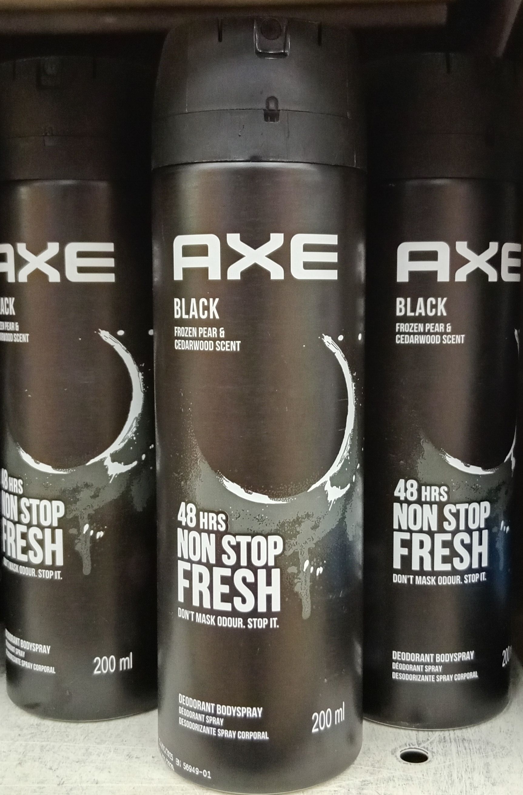 Axe Deo Body Spray Black 200ml_0