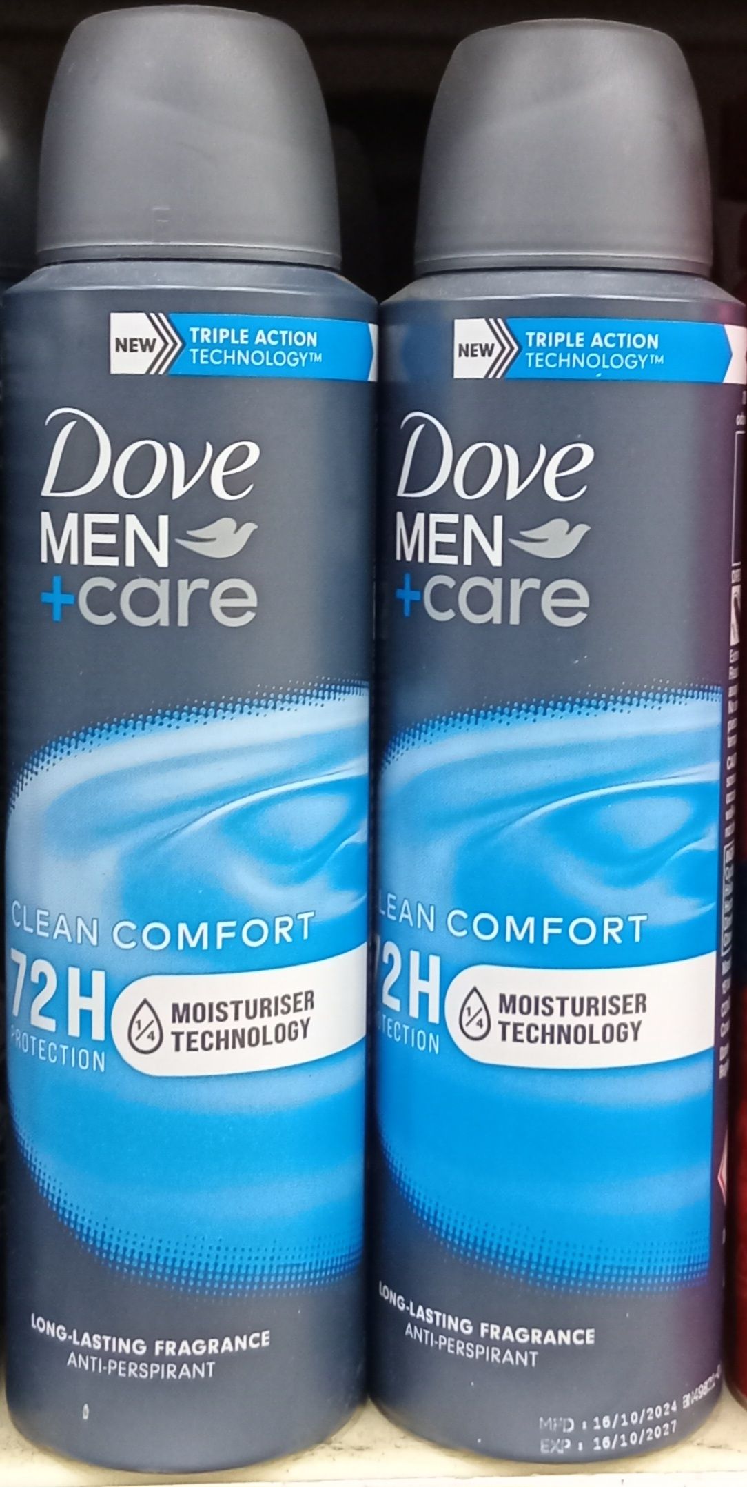 Dove Deo Men Aero Cl. Comf. 150ml_1