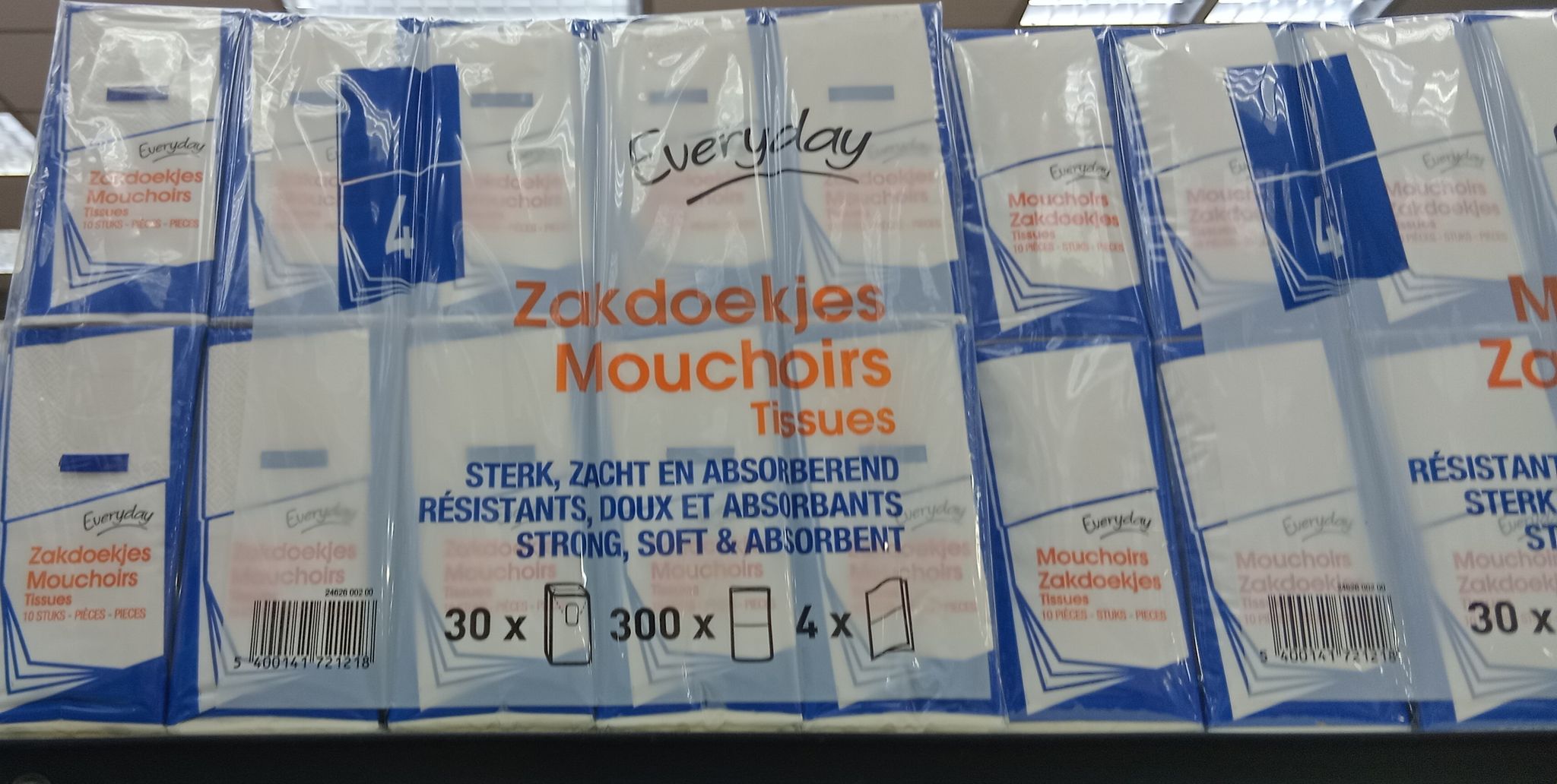 Everyd Mouchoirs Papier 10ply 1'S_0