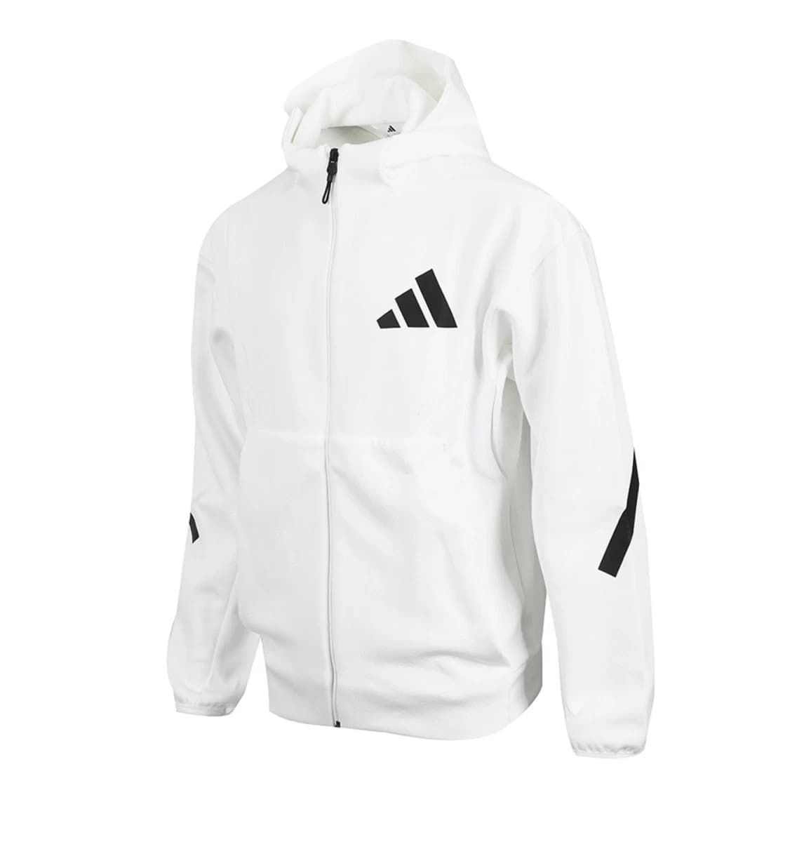 adidas Z.N.E. Full Zip Hooded Men’s Track Jacket (White)_0