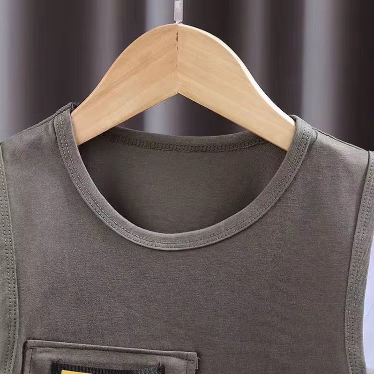 Summer Children Clothing Baby Boys Clothes Gentleman Boys Short Sleeve Shorts Printed Kids Suit_3