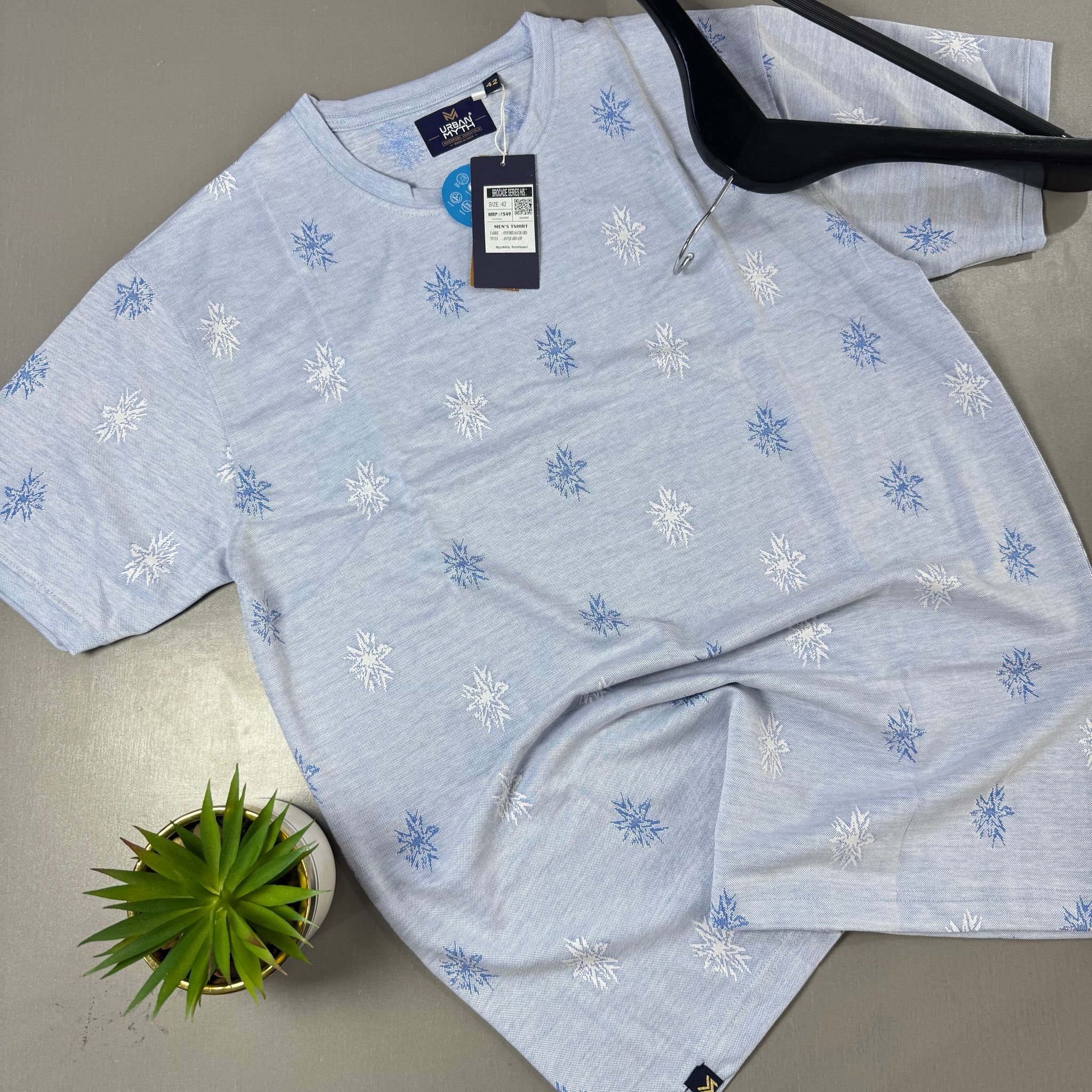 URBAN MYTH T-SHIRT -  SKY BLUE_0