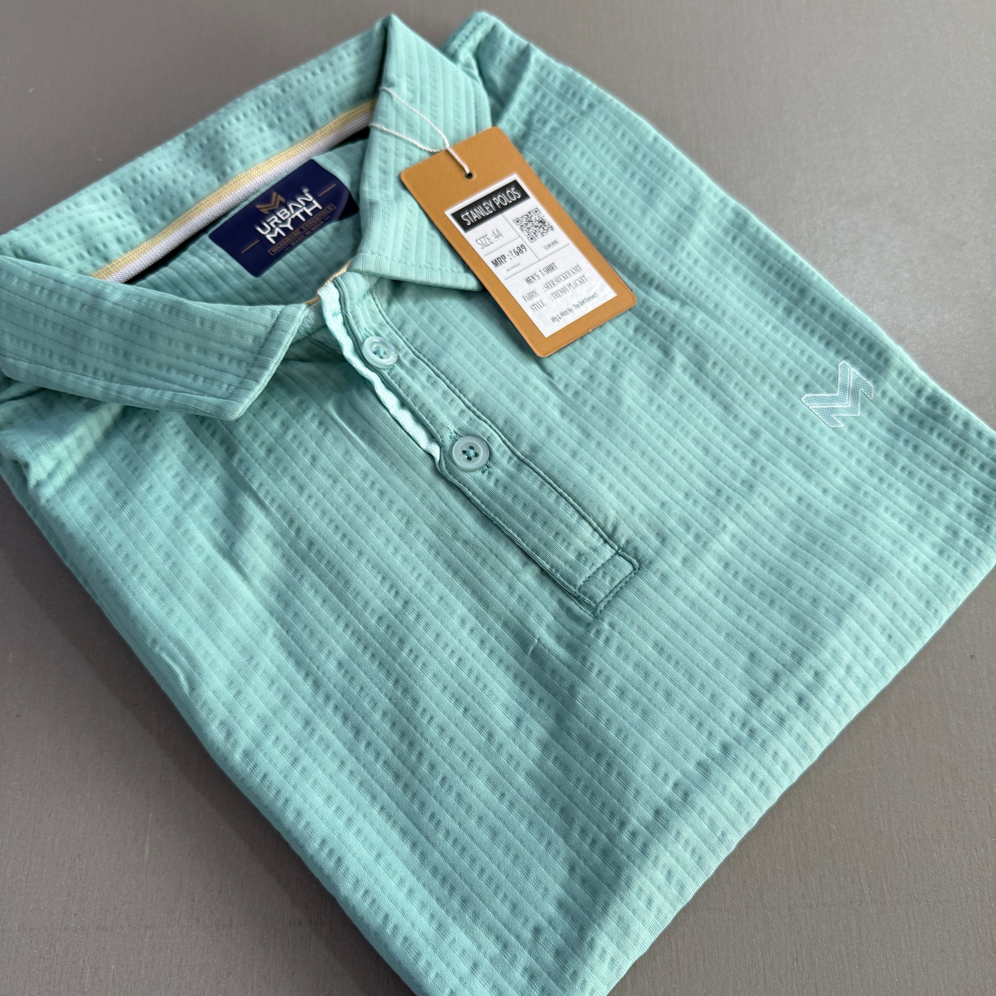 URBAN MYTH PLAIN PATTERNED - LIGHT GREEN_1