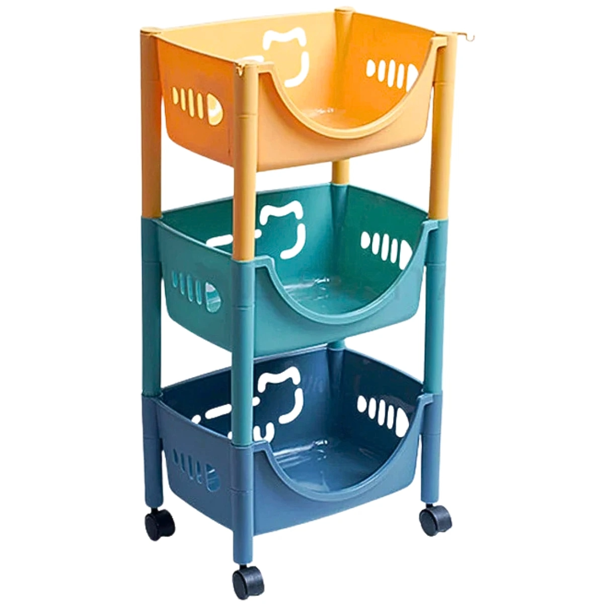 ORGANIZADOR VERTICAL PLAST CUADRADO 3 BANDEJAS 77 CM_1
