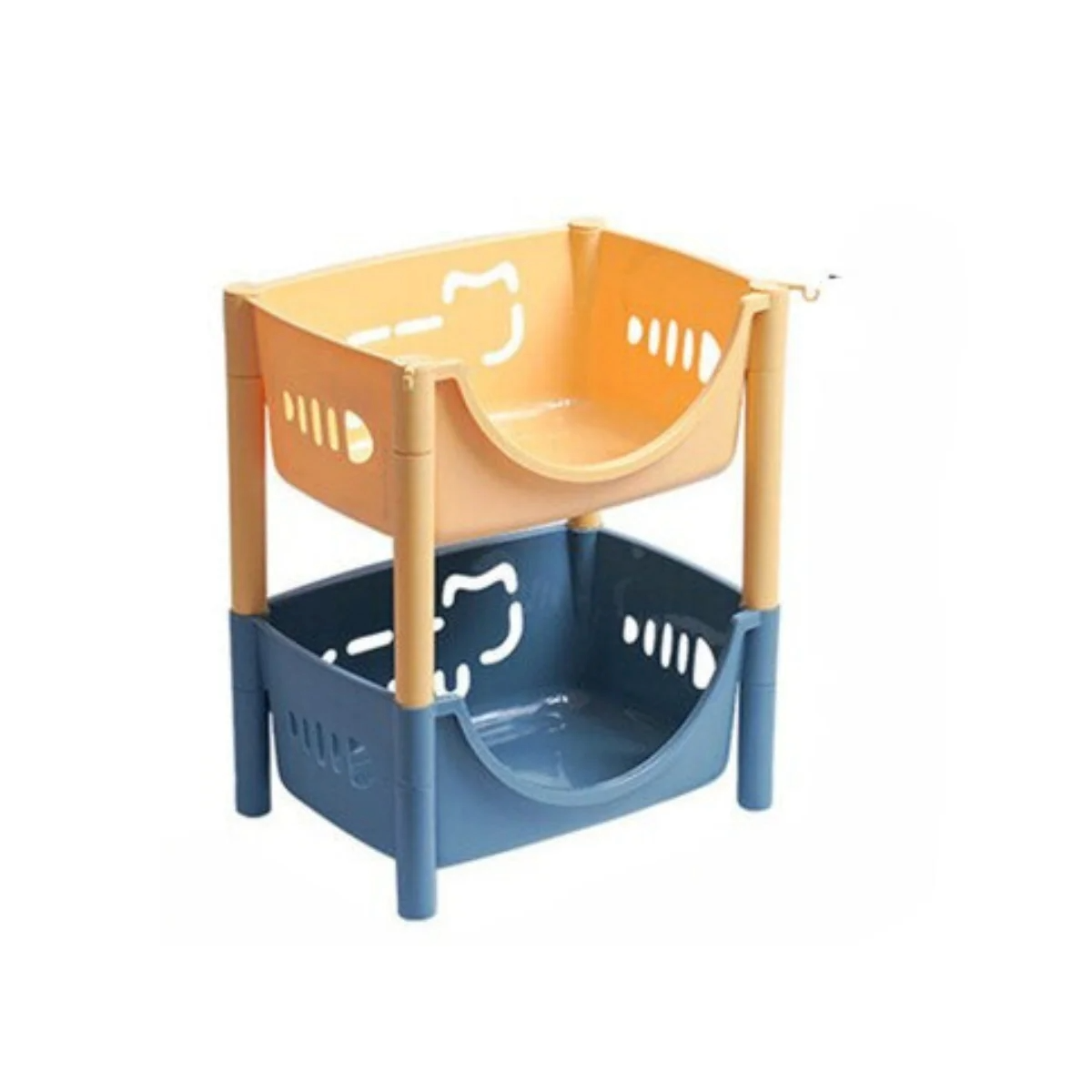 ORGANIZADOR VERTICAL PLAST CUADRADO 2 BANDEJAS 50 CM_0