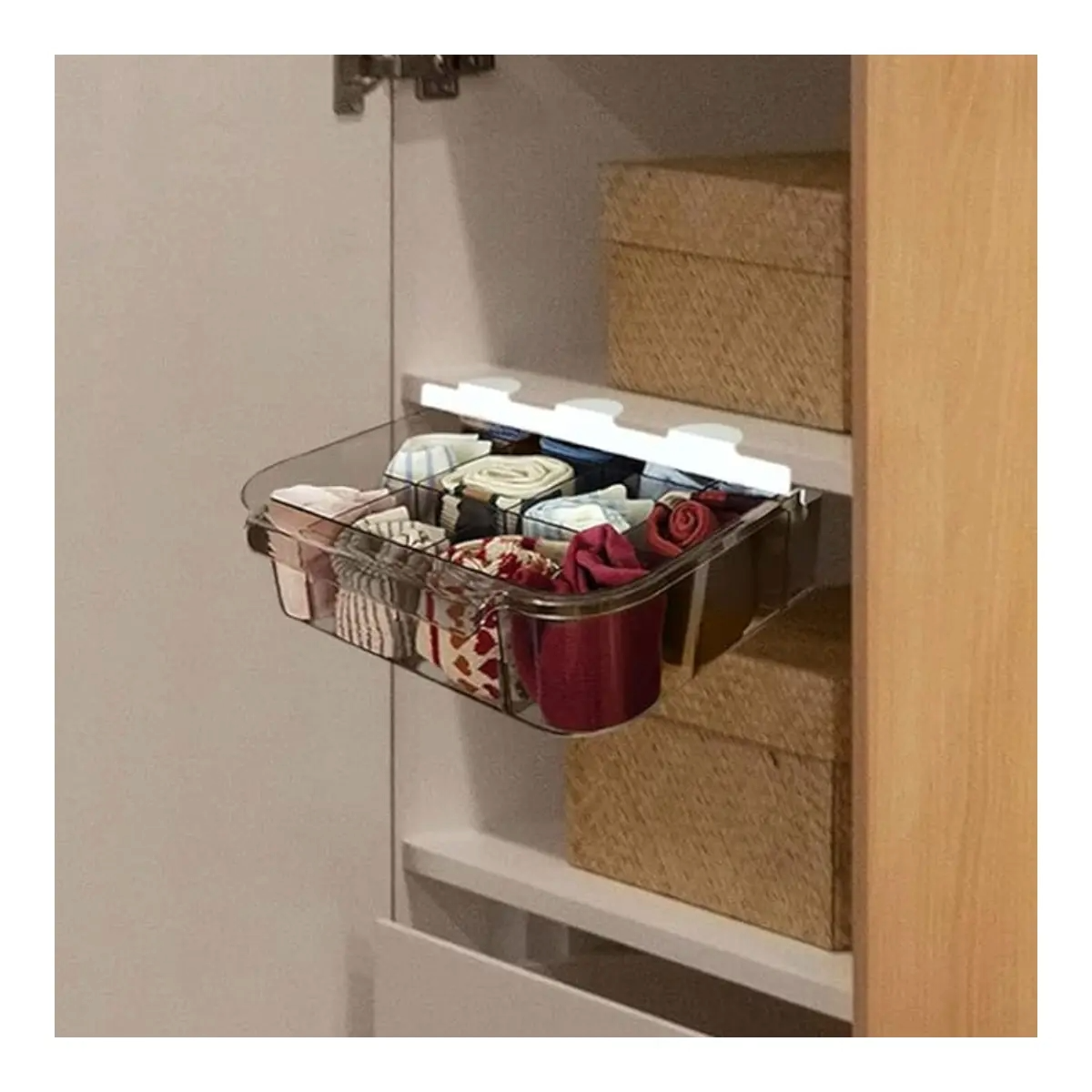 ORGANIZADOR TIPO GAVETA PARA CLOSET 12 COMPART_1