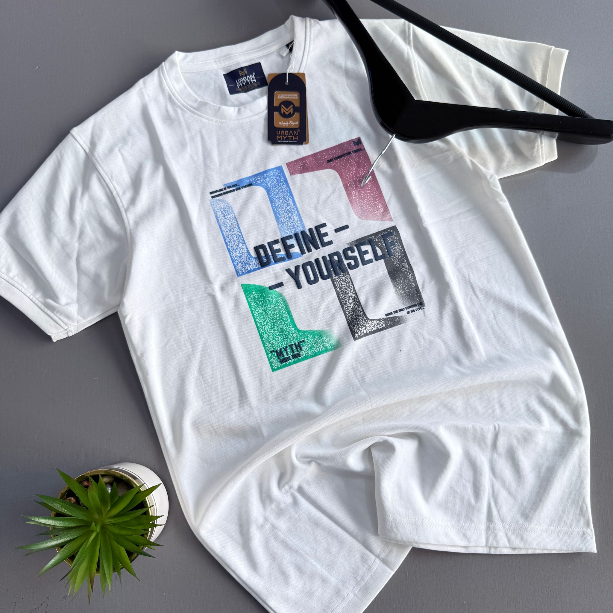 URBAN MYTH T-SHIRT -  WHITE_1