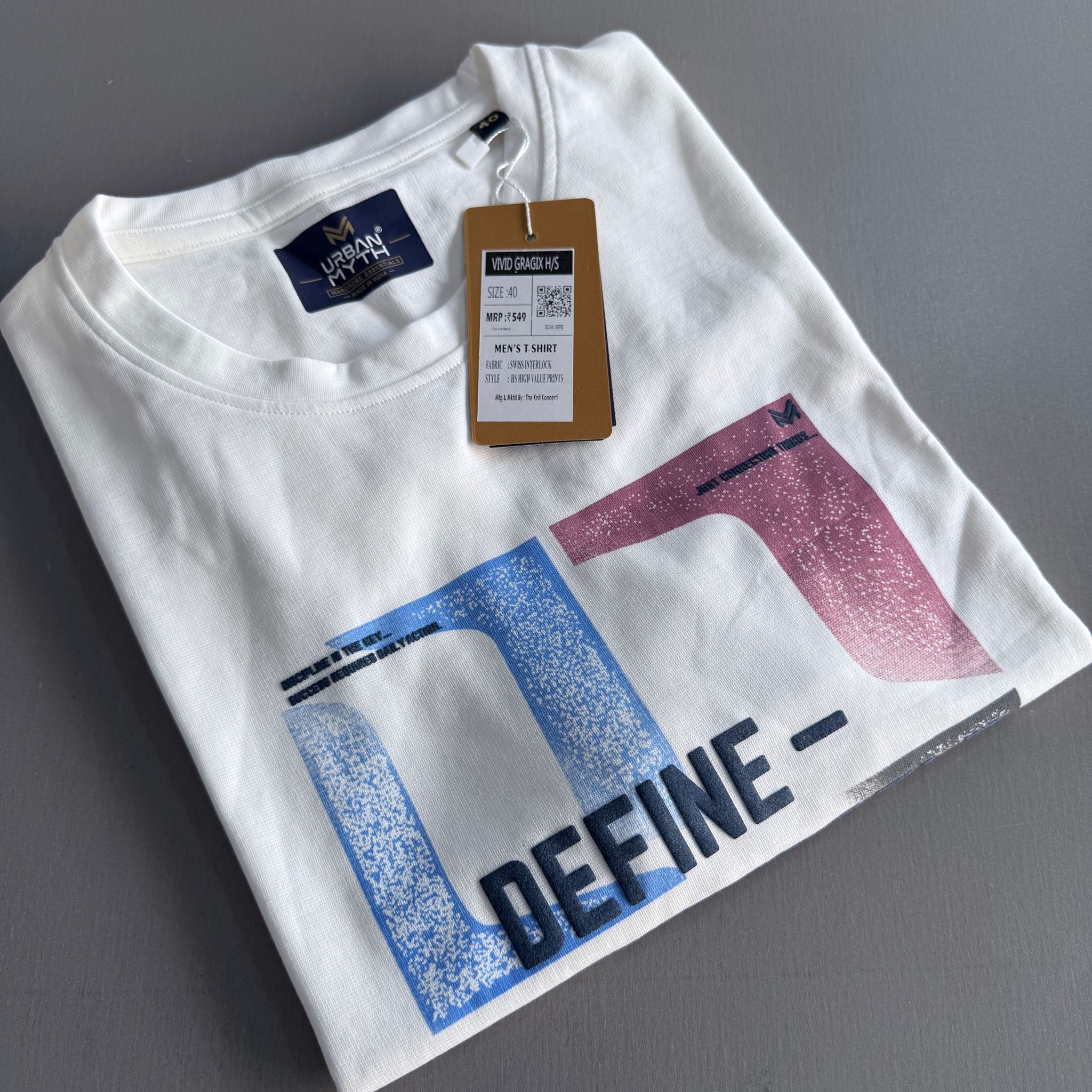 URBAN MYTH T-SHIRT -  WHITE_0