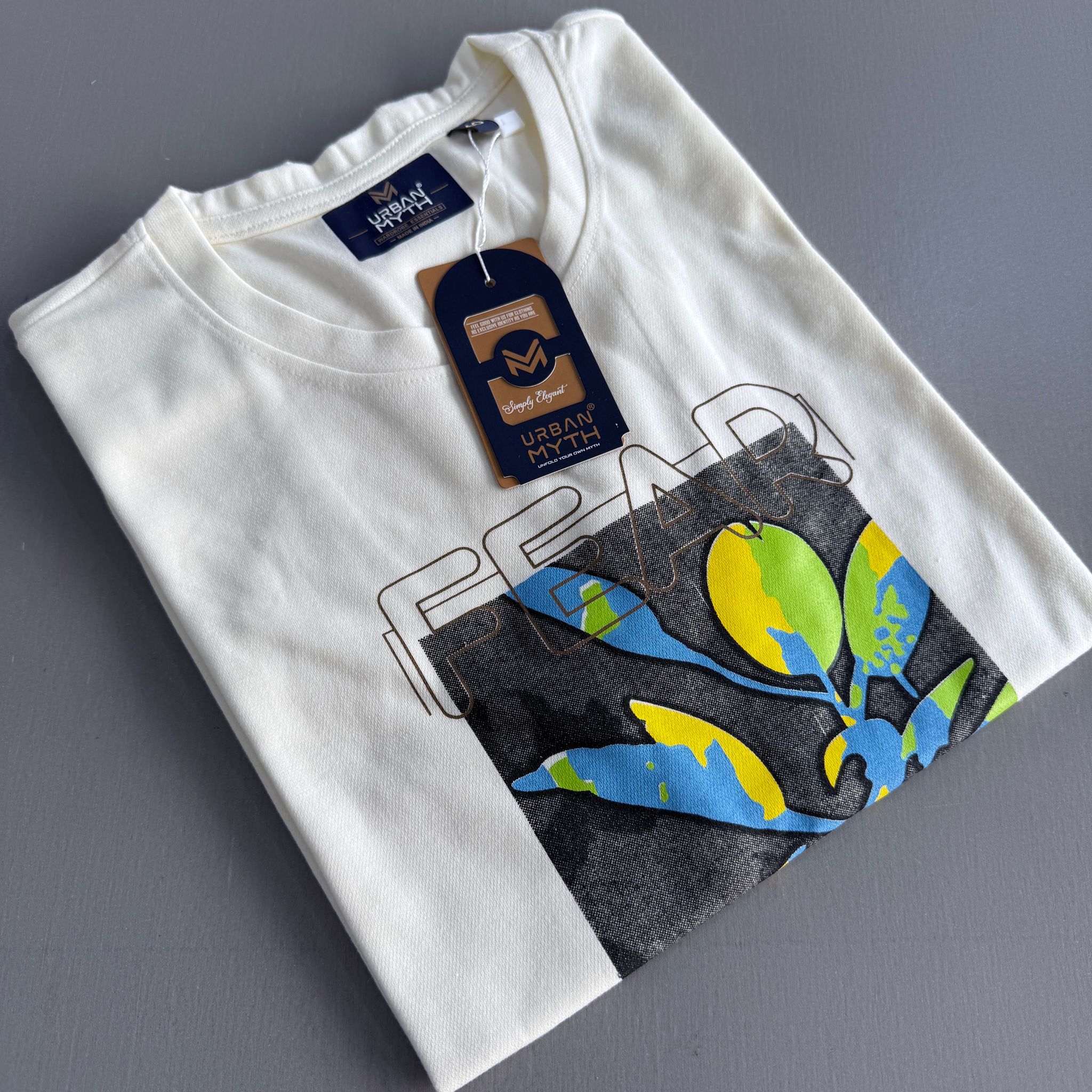 URBAN MYTH T-SHIRT -  CREAM_0