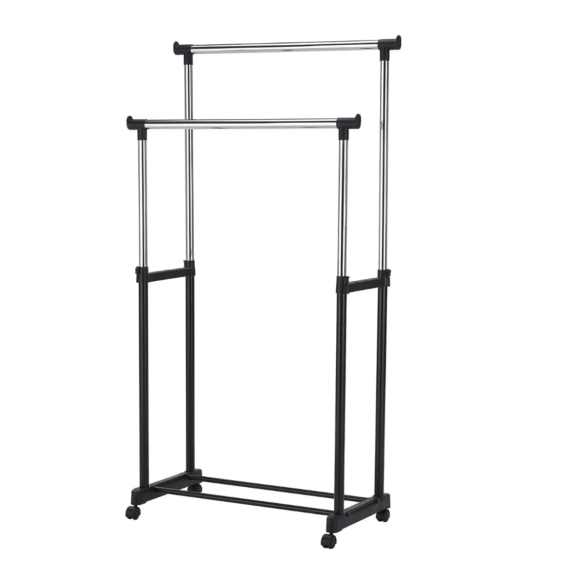 ORGANIZADOR RACK PERCHERO DOBLE BARRA AJUSTABLE_0