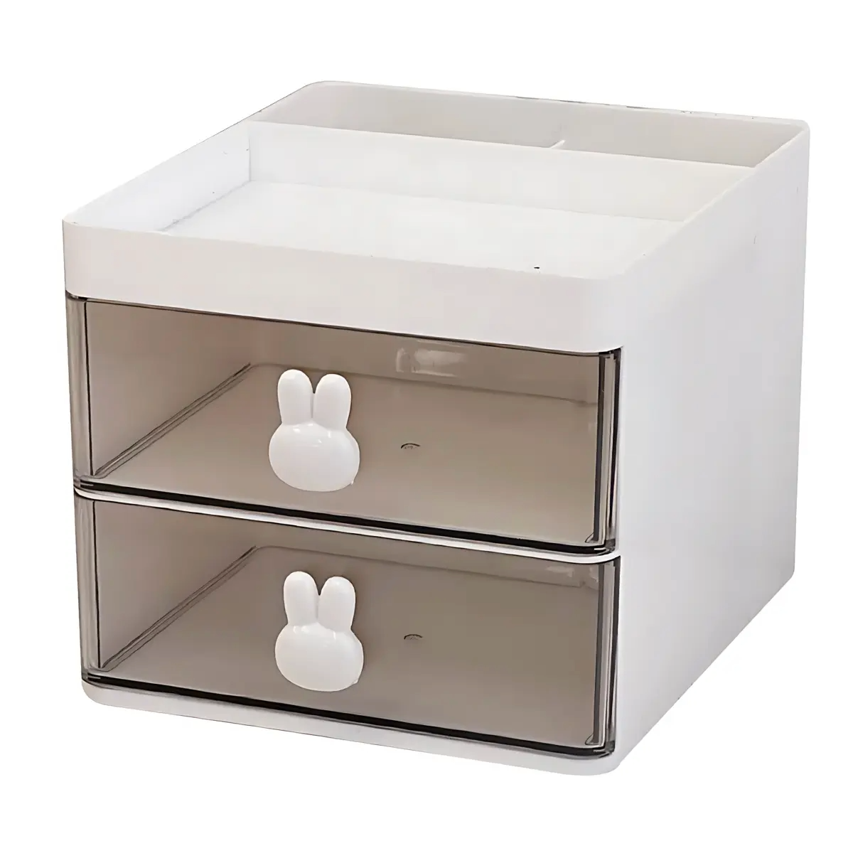 ORGANIZADOR PLAST 2 GAVETA 12*16*11.5CM_0