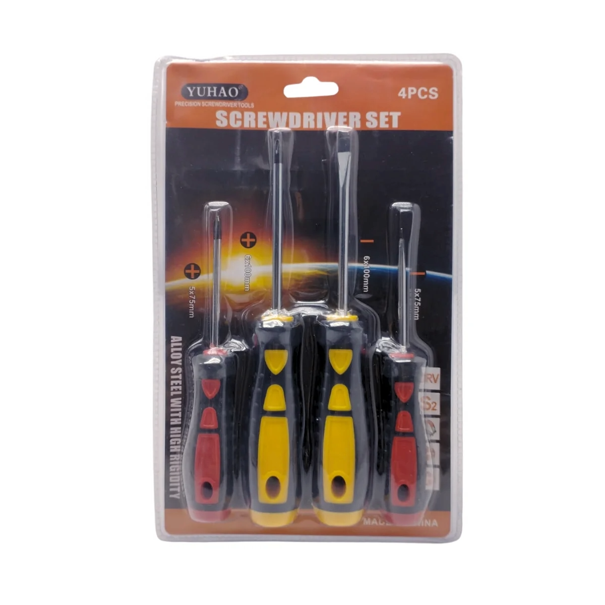 SET DE DESTORNILLADORES 4 UNID YUHAO_0