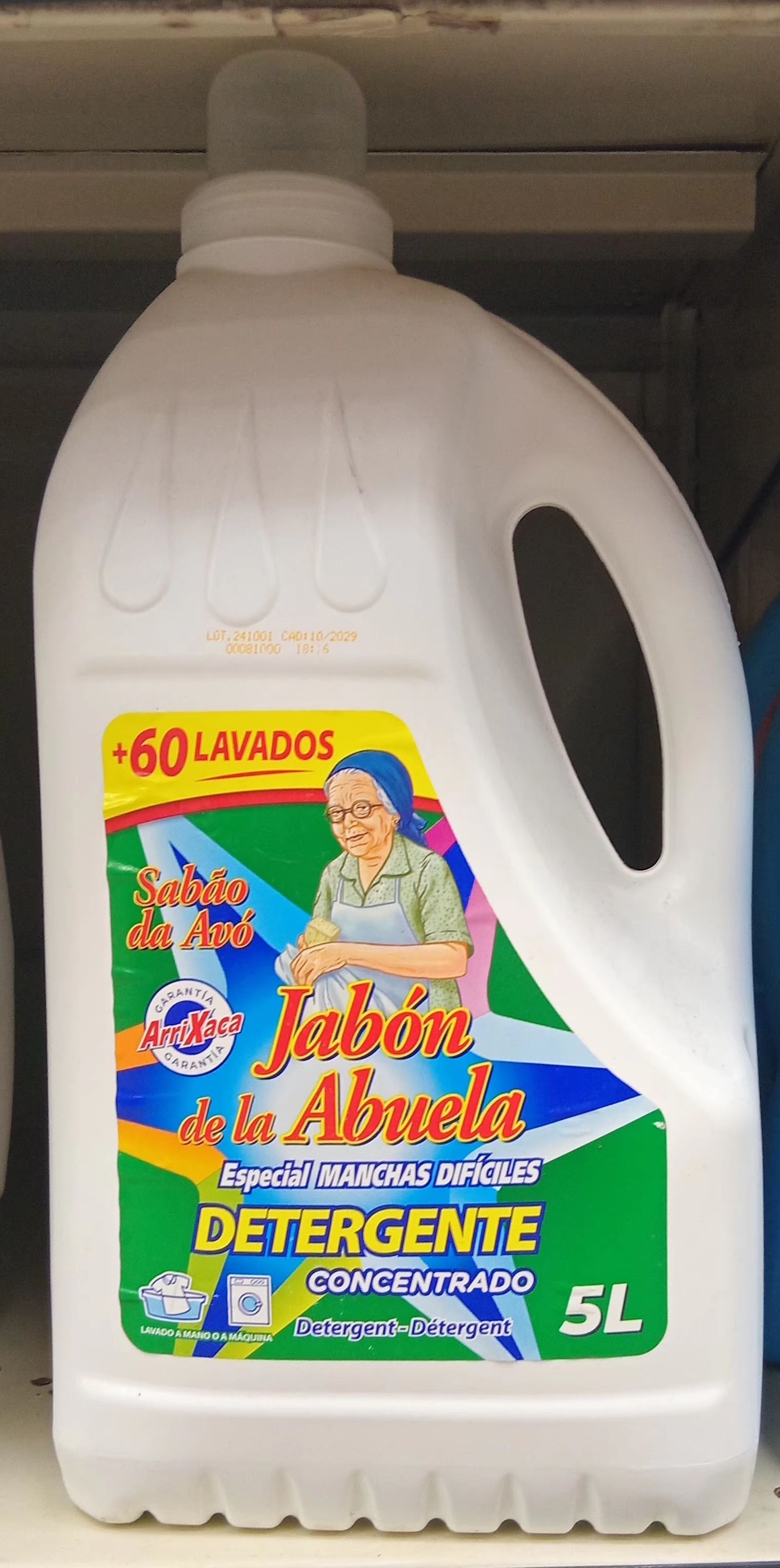 Arrixaca Detergente  De La Abuela 5lt_0