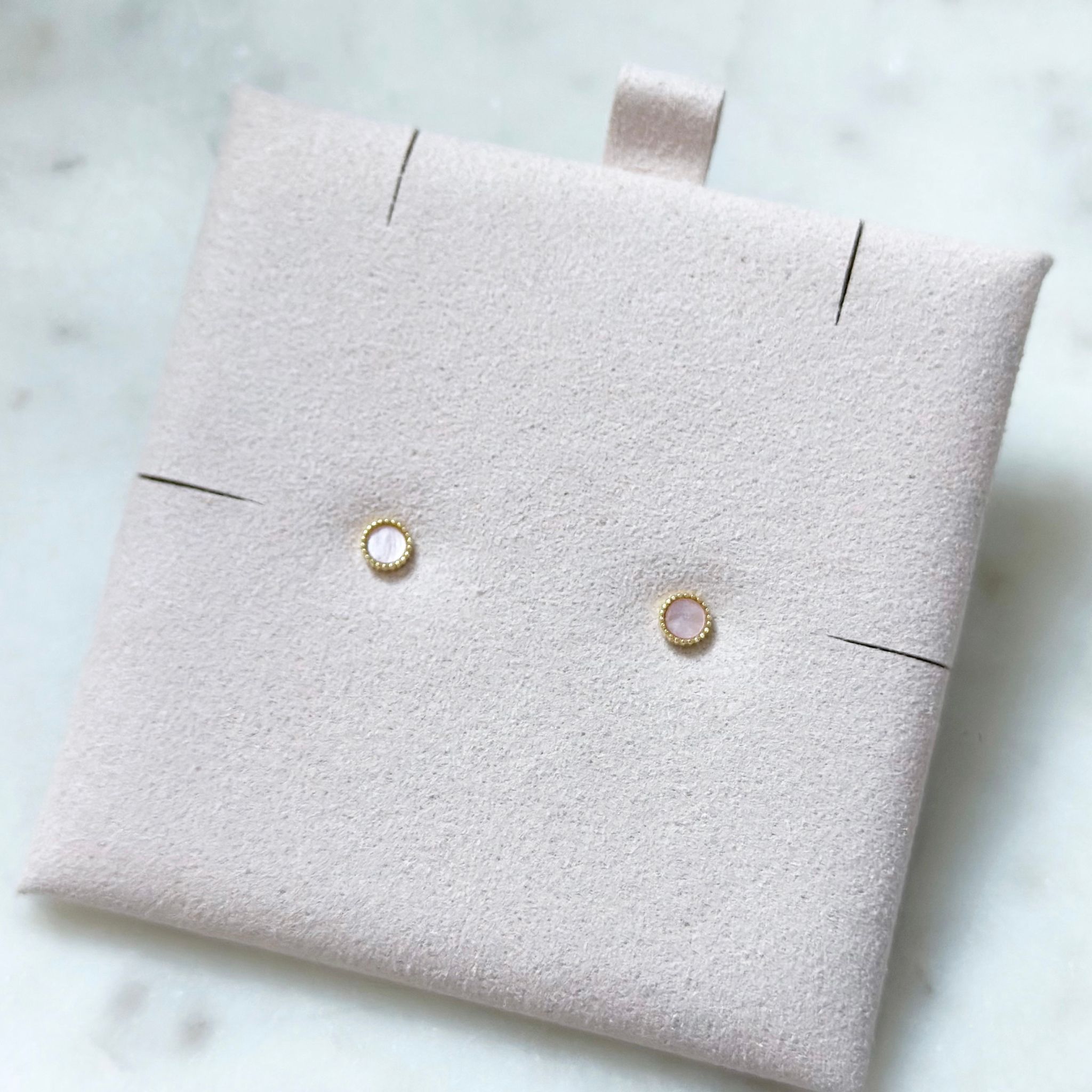 Mini Pink Circ Stud_0