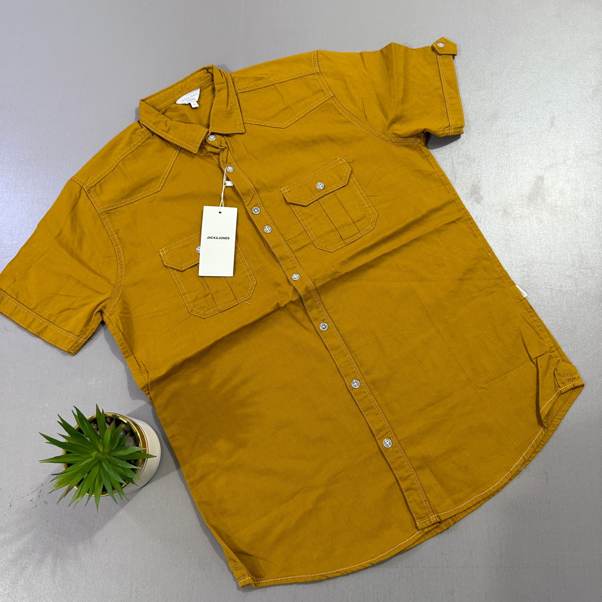 JACK AND JONES CORE - CURRY_0