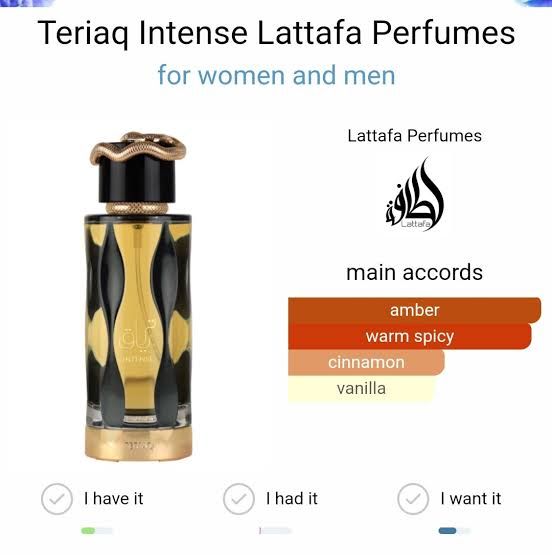 Teriaq Intense - EDP 100ML_1