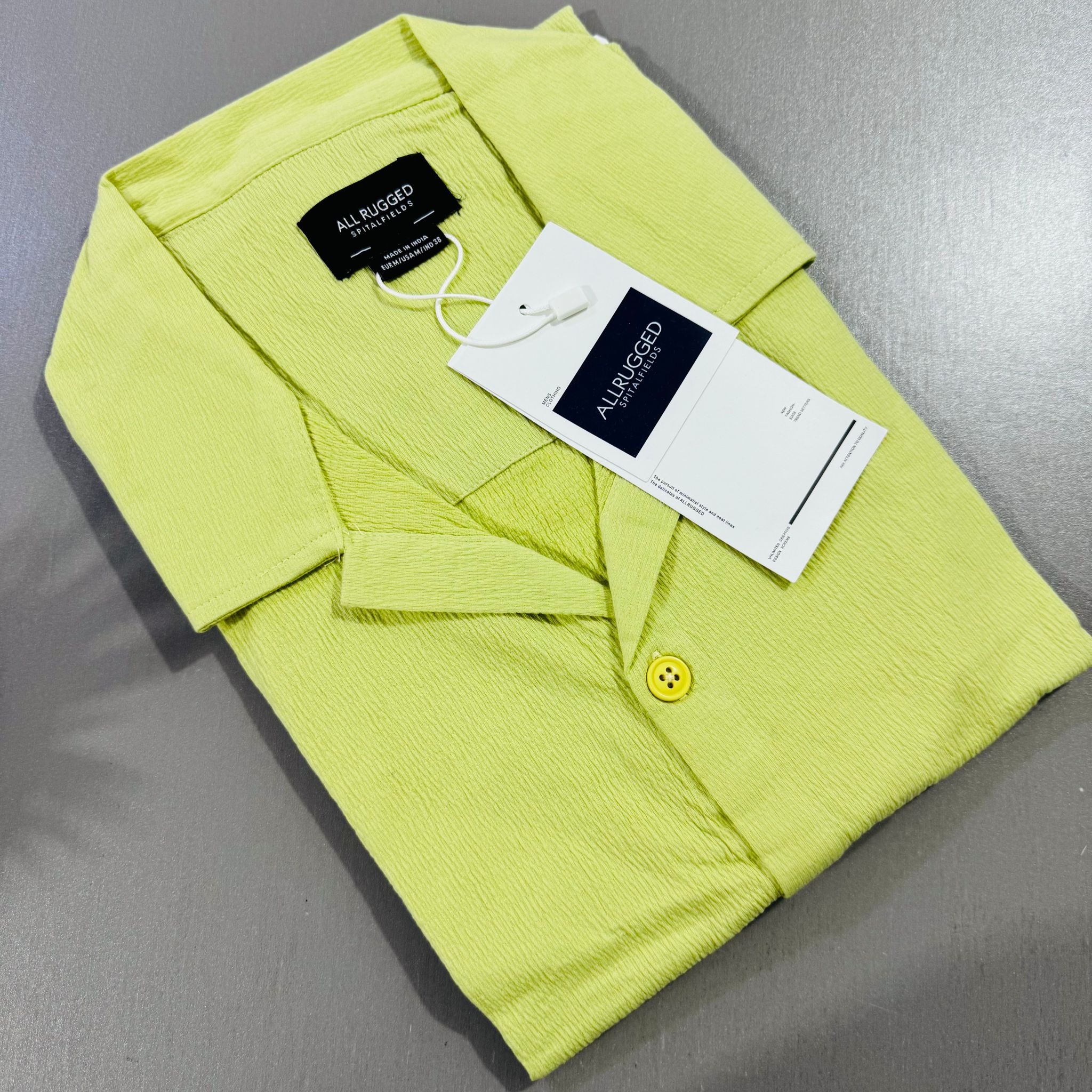 ALL RUGGED - LEMON GREEN_1