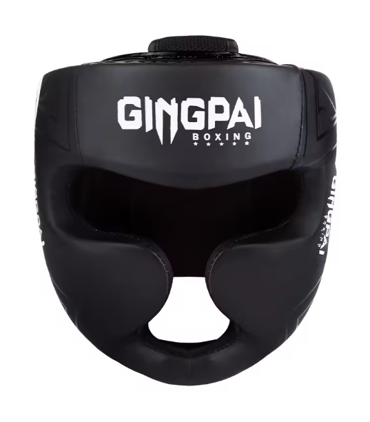 Boxing Helmet GINGPAI MMA Kick Boxing Karate Protective Head Gear_5