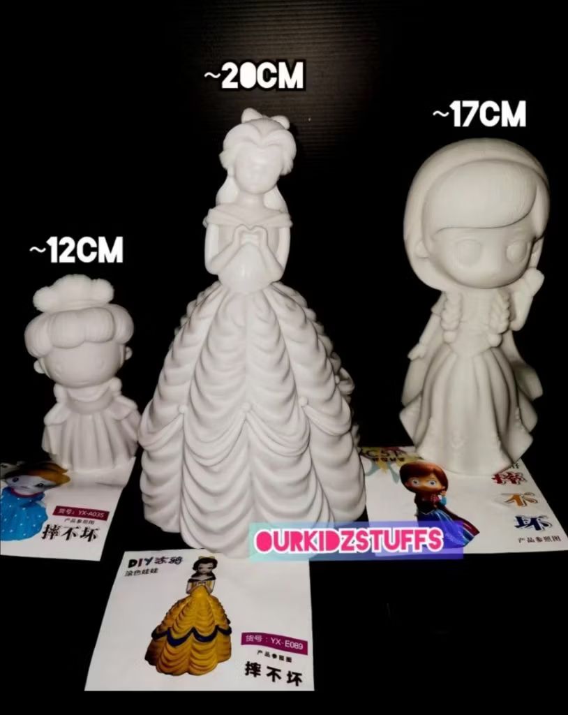 Disney Princess Collection Piggybank Painting Kit_7