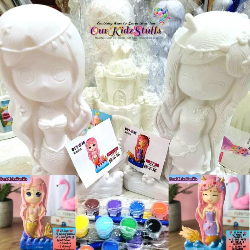 Disney Princess Collection Piggybank Painting Kit_4