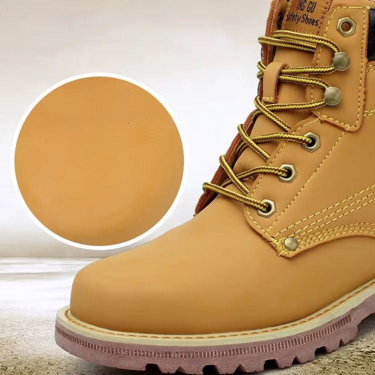 2023 New Style Four Seasons Anti-puncture Safety Shoes for Men High Quality Lightweight Safety Shoes for Worker_2