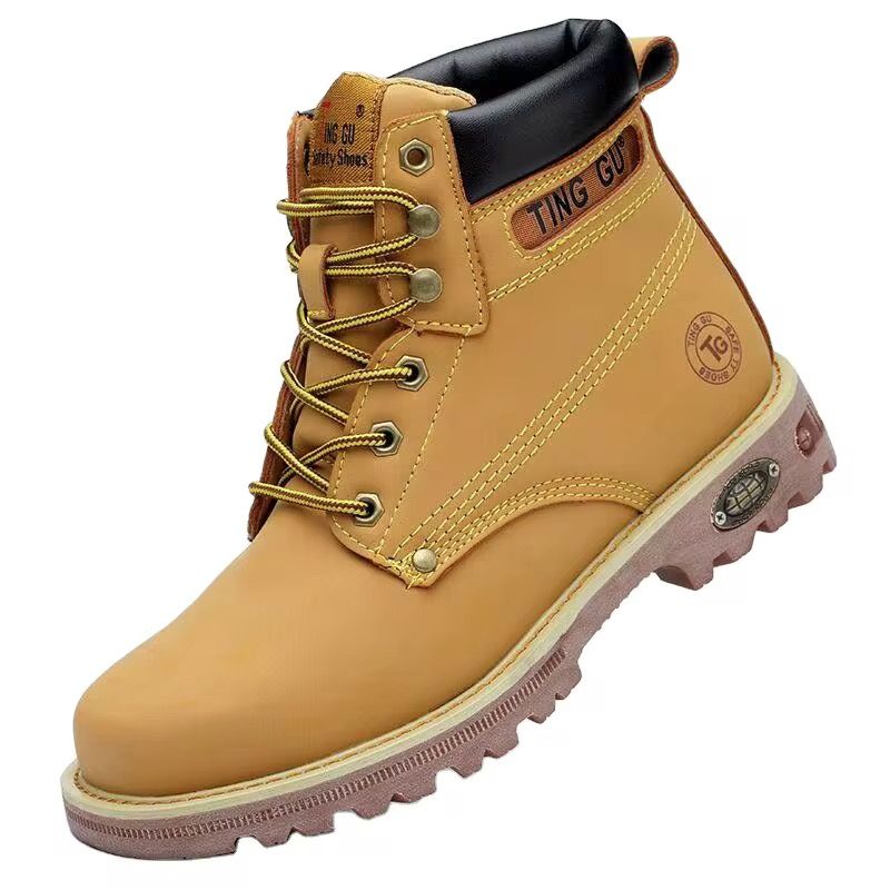 2023 New Style Four Seasons Anti-puncture Safety Shoes for Men High Quality Lightweight Safety Shoes for Worker_3