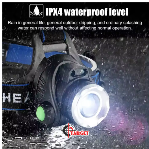 Rechargeable Headlamp / Motion Sensor / Led Flashlight/ Lantern /Waterproof Flashlight / Camping Portable Headlight_1