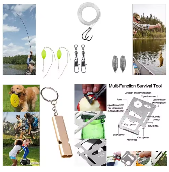 Professional Emergency Survival Kit / Camping /First Aid SOS /Wilderness Adventure_3